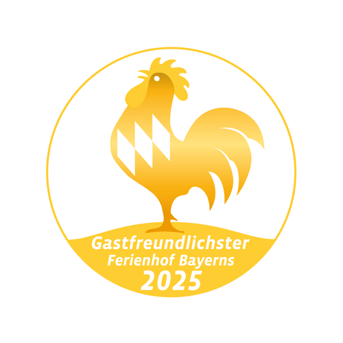 Goldener Gockel 2025 | Gastfreundlichster Ferienhof Bayerns